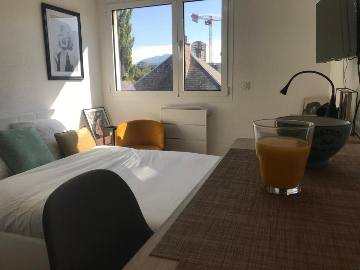 Appartement Brooklyn - Studio moderne à 2 pas du tram A à Grenoble Extérieur photo